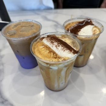 Yeems Coffee - iced ube buttercream latte and iced vienna latte x2 - Coffee & Tea Near Me - Gardena, California Yeems Coffee - iced ube buttercream latte and iced vienna latte x2 - Coffee & Tea Near Me - Gardena, California