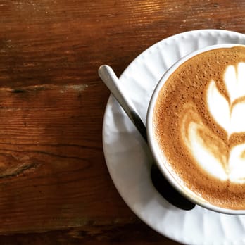 Oddfellows Cafe & Bar - My yummy Stumptown latte - Breakfast & Brunch Near Me - Seattle, Washington