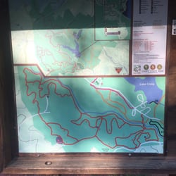 Southside Park & Trail - Map of trails