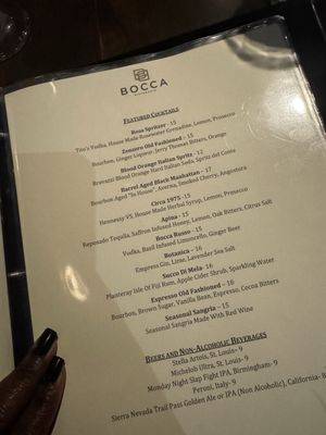 Menu photo 2 Bocca Ristorante Birmingham, AL