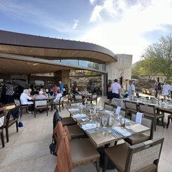 Aerie restaurant - Our event getting underway