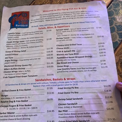 Menu photo 5 Flying Fish Bar & Grill Savannah, GA Menu photo 5 Flying Fish Bar & Grill Savannah, GA