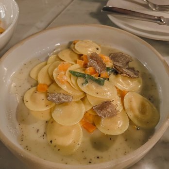 Terra - Ravioli Di Zucca E Tartufo - Italian Near Me - Santa Clara, California Terra - Ravioli Di Zucca E Tartufo - Italian Near Me - Santa Clara, California