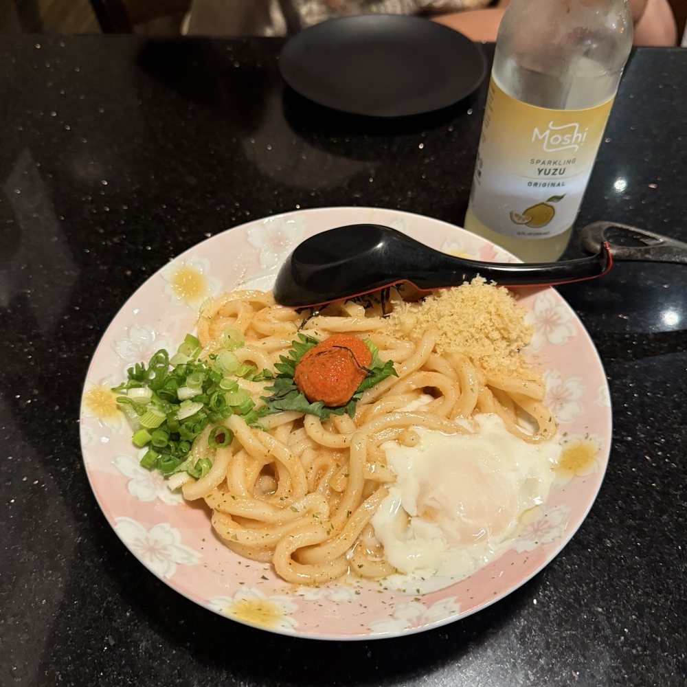 Okan Diner - Butter Udon and Sparkling Yuzu - Noodles Near Me - San Diego, California
