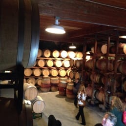 Behind the scene winery tour in the hills of Napa