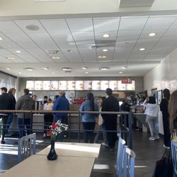 Large and spacious dining area, and plenty of parking