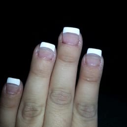 White tips by Jannet White tips by Jannet