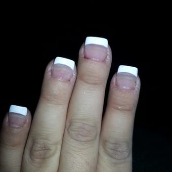 Skyy Nails - White tips by Jannet - Nail Salons Near Me - Whittier, California Skyy Nails - White tips by Jannet - Nail Salons Near Me - Whittier, California