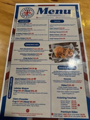 Menu photo 2 Clermont Fish House Clermont, FL