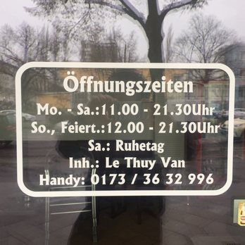 Vu - Quizfrage: Samstag geöffnet oder geschlossen? - Vietnamese Near Me - Berlin, BE Vu - Quizfrage: Samstag geöffnet oder geschlossen? - Vietnamese Near Me - Berlin, BE