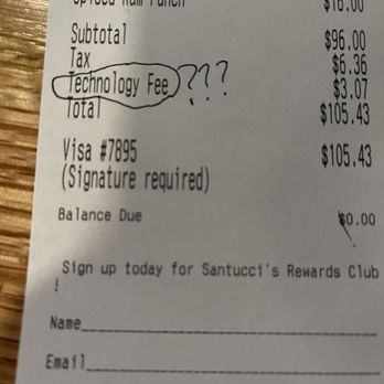 Santucci's Original Square Pizza - Technology fee - American Near Me - Ventnor City, New Jersey Santucci's Original Square Pizza - Technology fee - American Near Me - Ventnor City, New Jersey