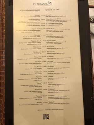 Menu photo 3 El Mirasol de la Recova Buenos Aires, C Menu photo 3 El Mirasol de la Recova Buenos Aires, C