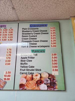 Menu photo 2 Azusa Donuts Azusa, CA