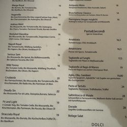 La Trattoria - Menu Feb 2024