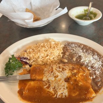 Teresita's - My lunch special  I decided on one cheese, one beef  I ate the whole thing - Mexican Near Me - Los Angeles, California