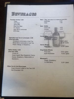 Menu photo 2 Broadway Grill Veneta, OR