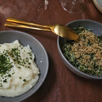 Le Coq - Mashed potatoes and Wakame - French Near Me - La Jolla, California