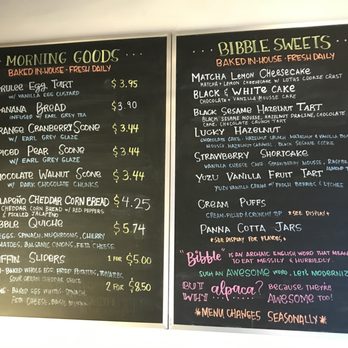 Bibble & Sip - Menu - Coffee & Tea Near Me - New York, New York Bibble & Sip - Menu - Coffee & Tea Near Me - New York, New York