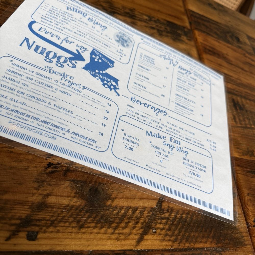 Po Boy Riche - Cajun/Creole Near Me - Jersey City, New Jersey