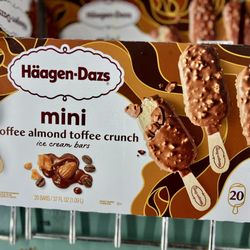 BJ's Wholesale Club - These mini Häagen-Dazs ice cream bars are so dang good. Mini is the perfect portion size.