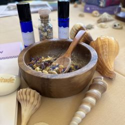 Discover Your Spiritual Gifts - Fairy dust & oil blends made at DYSG's healing retreat