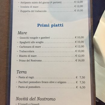 Nostromo - Seafood Near Me - Viareggio, LU
