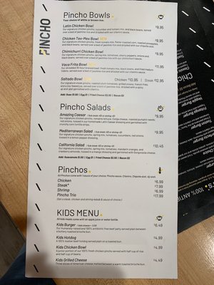 Menu photo 6 PINCHO Sunrise, FL