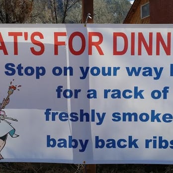 Sawpit Mercantile - what's for dinner? stop on your way home for a rack of freshly smoked baby back ribs - Convenience Stores Near Me - Sawpit, Colorado
