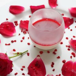 Saveurs d'Italie - Panna cotta coulis de fruits rouges