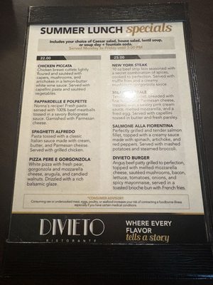Menu photo 4 Divieto Ristorante - Estero Estero, FL Menu photo 4 Divieto Ristorante - Estero Estero, FL