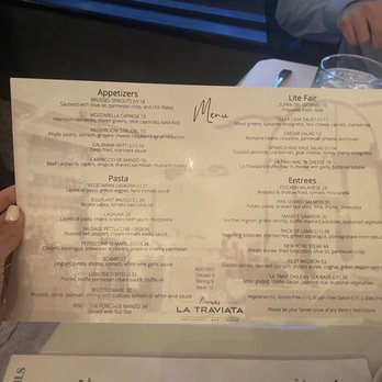 La Traviata - Italian Near Me - Long Beach, California