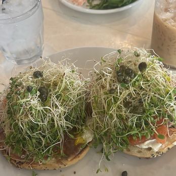 Oddfellows - Trades Smoked Salmon Bagel - Breakfast & Brunch Near Me - Dallas, Texas