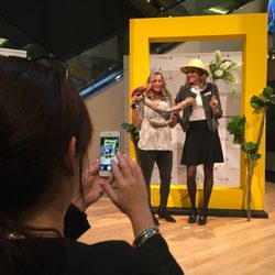 Fotohub - A fotohub customer capturing some friends at the Nat Geo Live series down at Arts Commons.