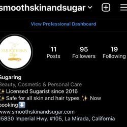 Follow me on Instagram @smoothskinandsugar