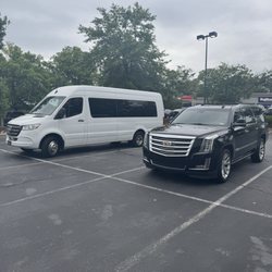 Darron On Call - Mercedes Sprinter available for 14 passengers. Cadillac SUV available for 6 passengers.