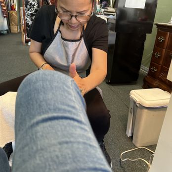 Nail Studio - Owner giving me a pedicure. She is a gem. Been here 30 years. - Nail Salons Near Me - Van Nuys, California Nail Studio - Owner giving me a pedicure. She is a gem. Been here 30 years. - Nail Salons Near Me - Van Nuys, California