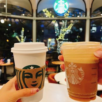 Starbucks - Pumpkin cream cold brew and pumpkin spice latte - Coffee & Tea Near Me - Palo Alto, California Starbucks - Pumpkin cream cold brew and pumpkin spice latte - Coffee & Tea Near Me - Palo Alto, California