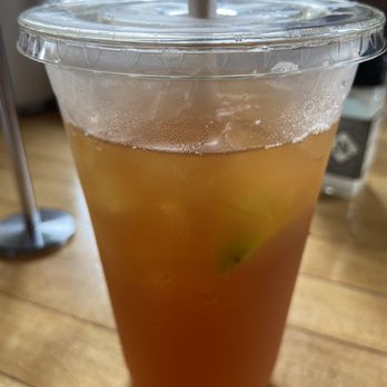 Cru Cafe - Peach Iced Tea ($4.10) - Breakfast & Brunch Near Me - Newport, Rhode Island Cru Cafe - Peach Iced Tea ($4.10) - Breakfast & Brunch Near Me - Newport, Rhode Island