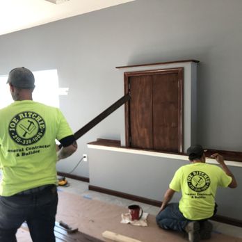 Joe Ritchie General Contractor - two men working on a tv - General Contractors Near Me - Bensalem, Pennsylvania Joe Ritchie General Contractor - two men working on a tv - General Contractors Near Me - Bensalem, Pennsylvania