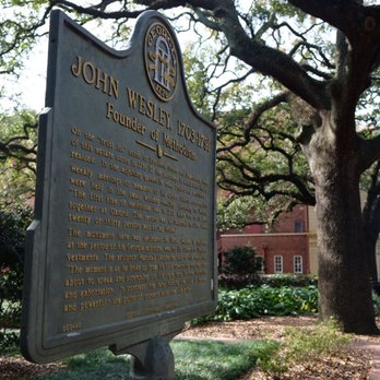 Noble Jones Tours - John Wesley Monument where tour starts - Tours Near Me Noble Jones Tours - John Wesley Monument where tour starts - Tours Near Me