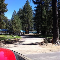 South Tahoe Middle School - The current unpaved driveway