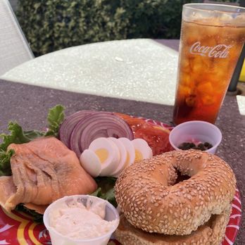 Marguerite's - Lox and bagel  Lox and Bagel Breakfast Sandwich - Breakfast & Brunch Near Me - Dunedin, Florida