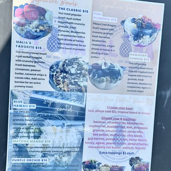 Lava Bowlz - Menu - Acai Bowls Near Me - Olympia, Washington