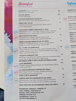 Menu photo 2 Le Cafe Gourmand Mermaid Beach, QLD Menu photo 2 Le Cafe Gourmand Mermaid Beach, QLD