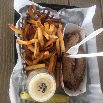 The Dog House and More - Brisket platter with fries - Hot Dogs Near Me - Ruskin, Florida