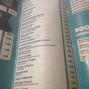 El Pezcador - Tapas Bars Near Me - Madrid, M