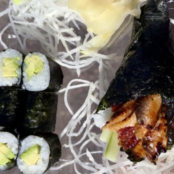 Nana Sushi Thai - Avocado roll and Eel hand roll - Sushi Bars Near Me - Evergreen, Colorado Nana Sushi Thai - Avocado roll and Eel hand roll - Sushi Bars Near Me - Evergreen, Colorado