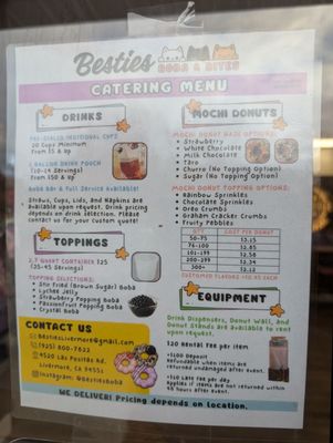 Menu photo 1 Besties Boba & Bites Livermore, CA Menu photo 1 Besties Boba & Bites Livermore, CA