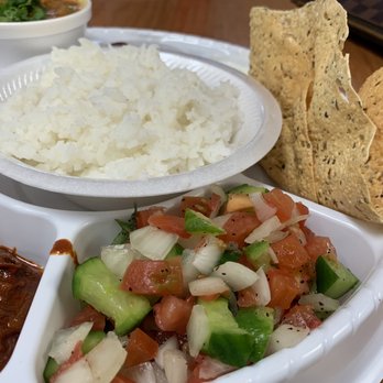 Rasoi - Vegetables , pickle, papadum, rice - Indian Near Me - Oklahoma City, Oklahoma