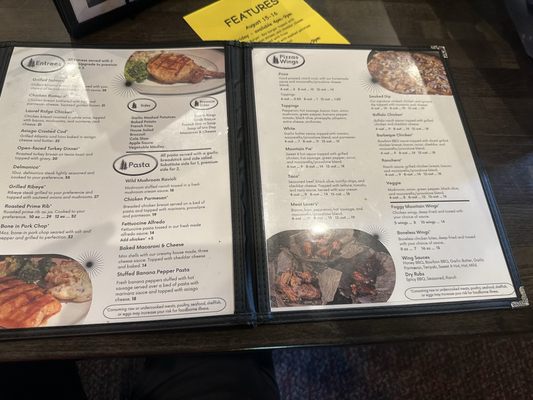 Menu photo 3 Foggy Mountain Lodge & Pub Stahlstown, PA